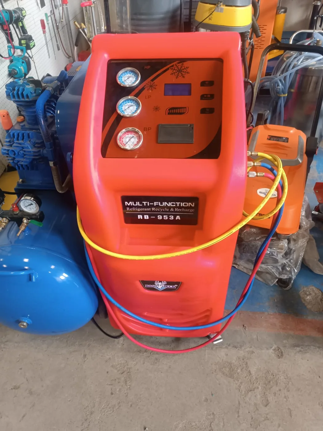 A/C Recovery & Charging Station (Fully Automatic)