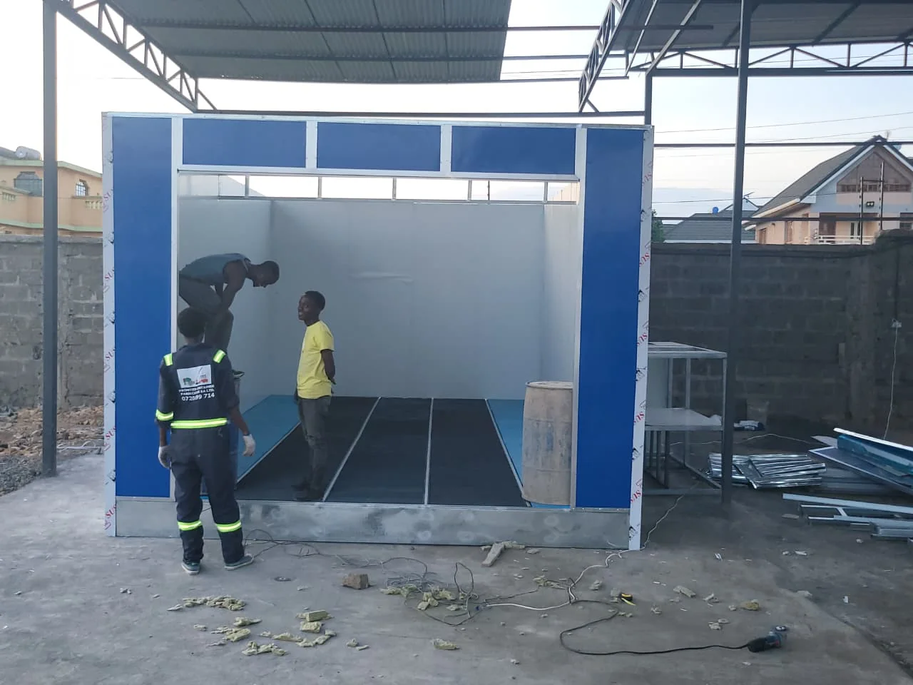 Spray Booth (Diesel-Fired)