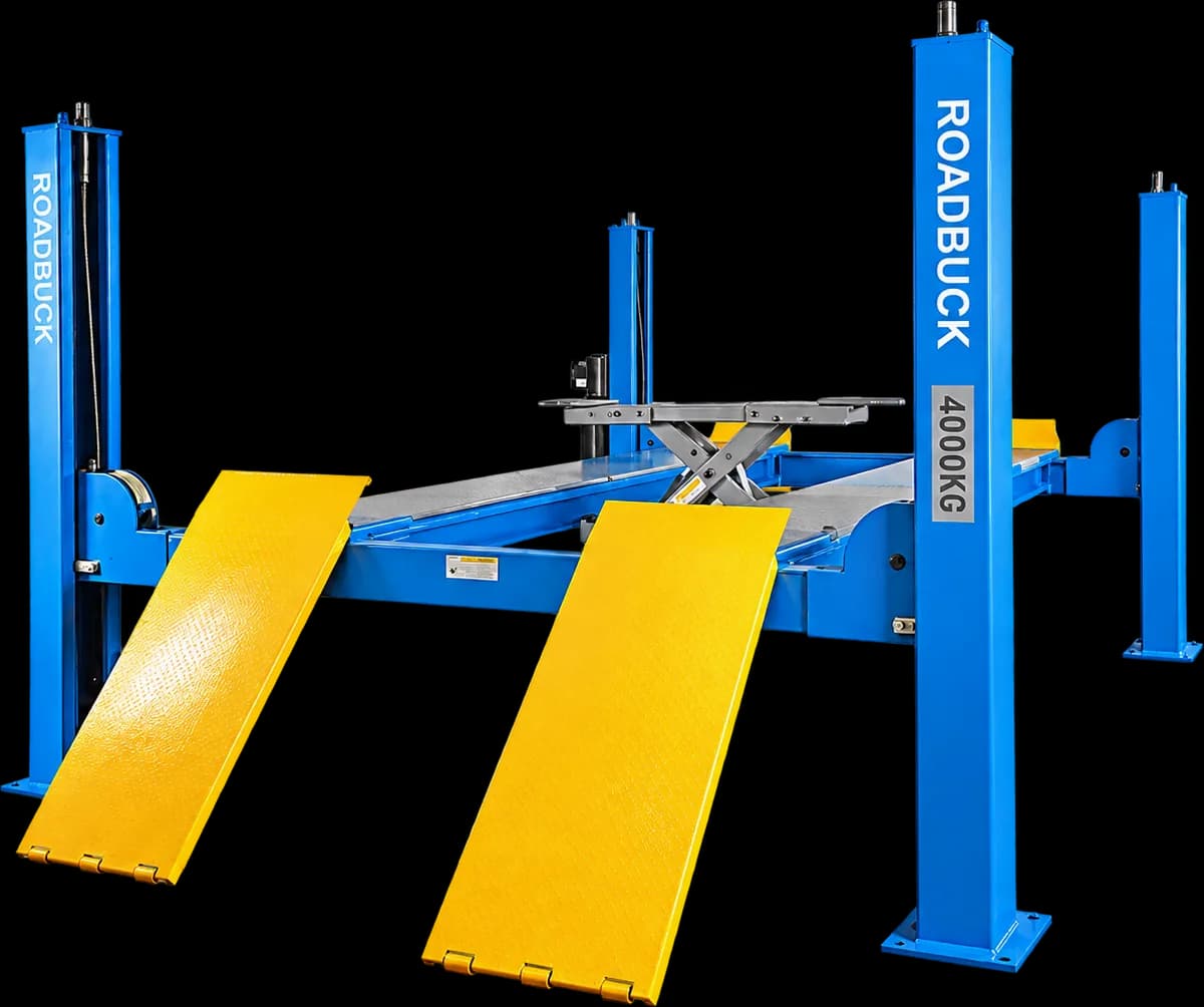 Four-post car lift